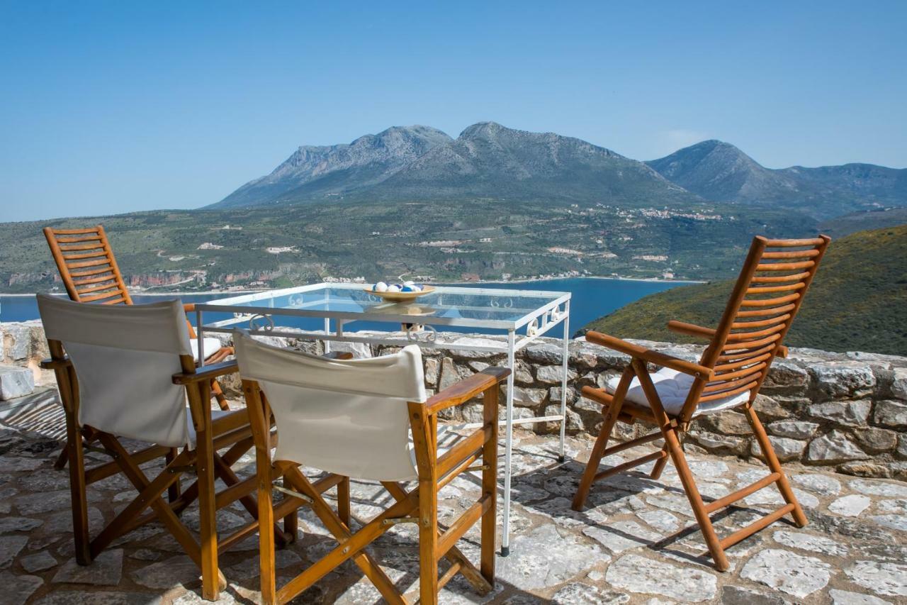 Villa Smaragda Liménion Buitenkant foto
