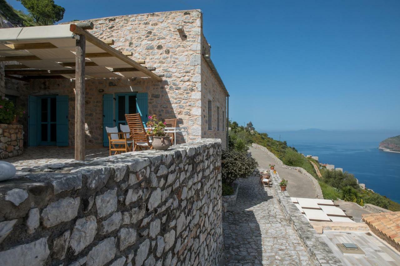 Villa Smaragda Liménion Buitenkant foto
