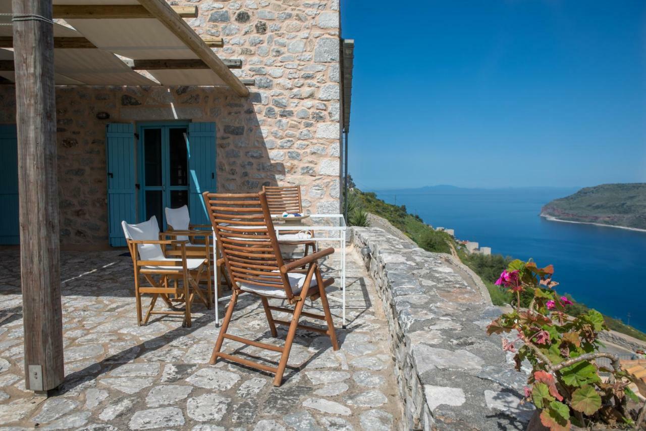 Villa Smaragda Liménion Buitenkant foto