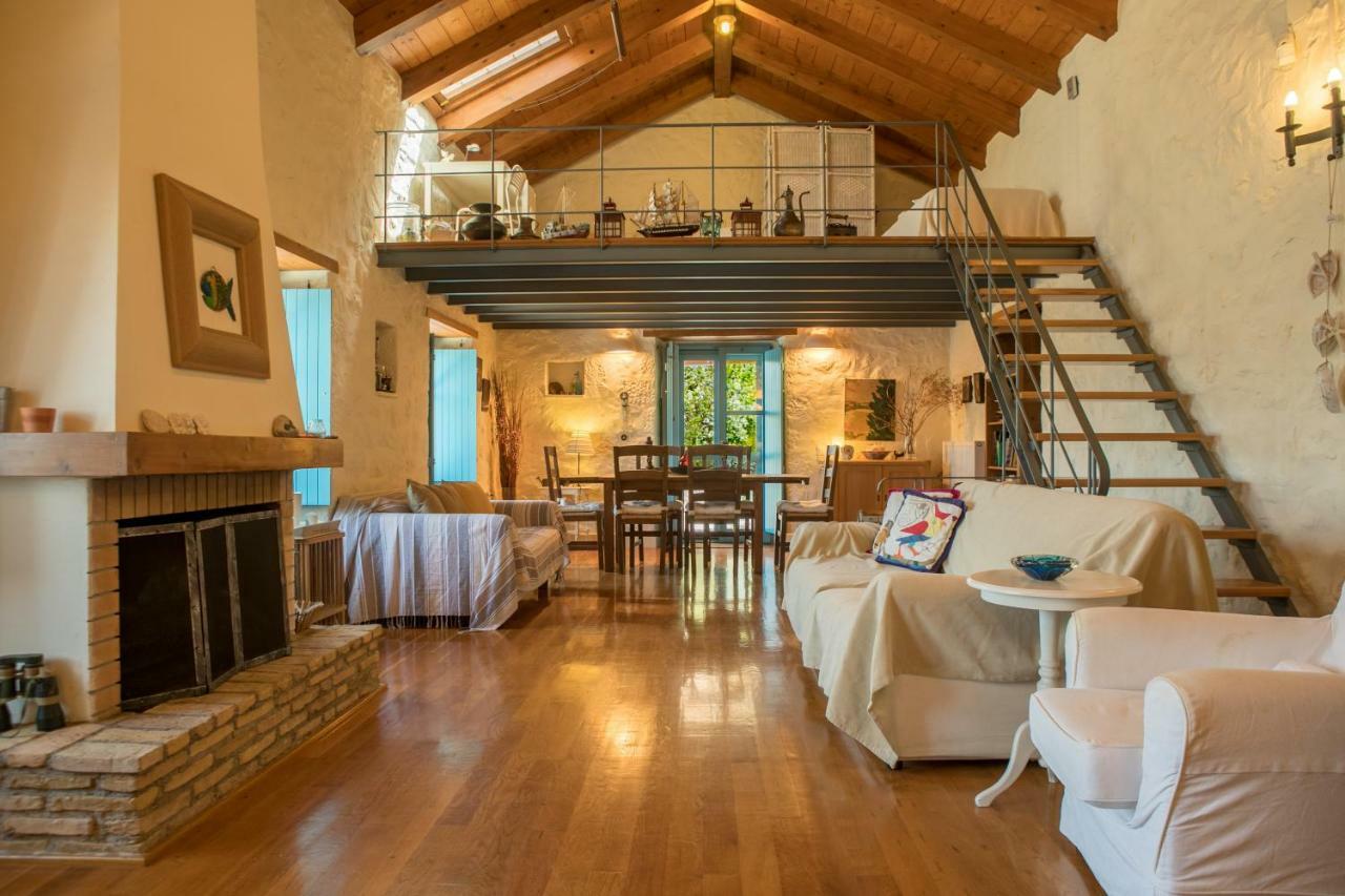 Villa Smaragda Liménion Buitenkant foto